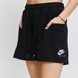 Nike air black embroidered shorts
